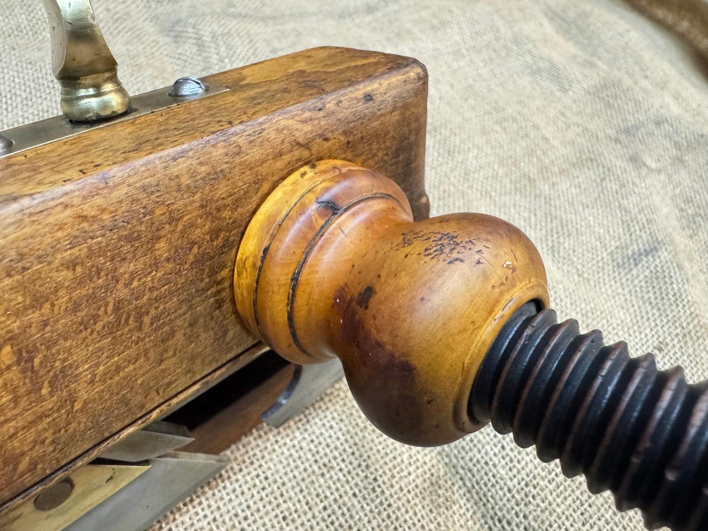 Varvill & Sons of York Screw Stem Plough Plane