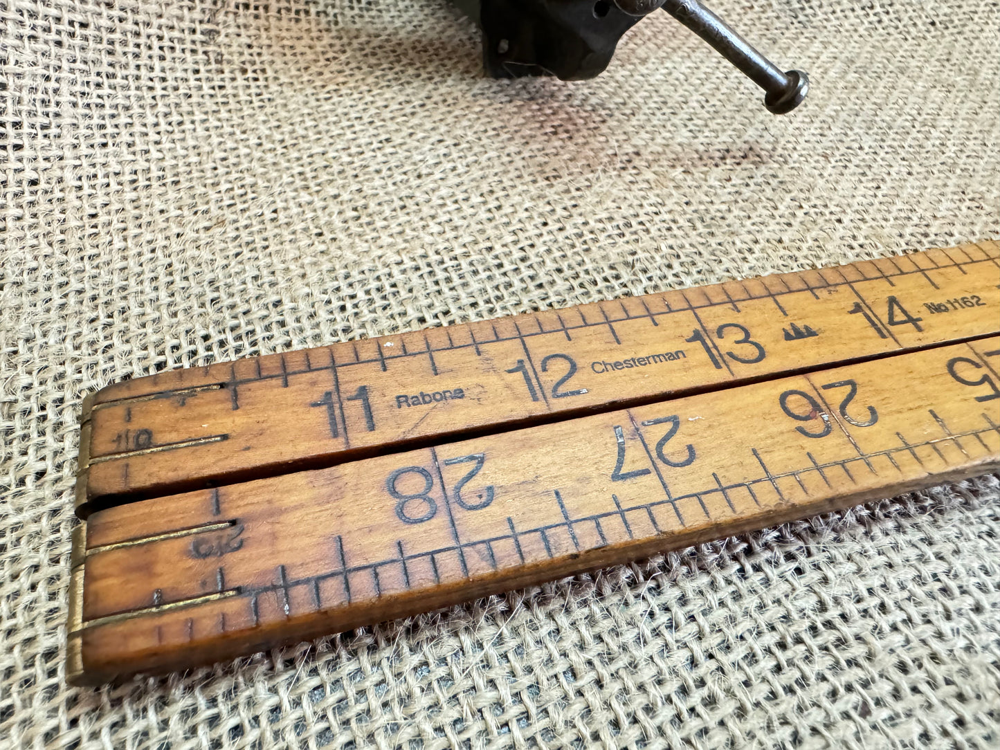Rabone Chesterman No 1162 1m / 1yrd Boxwood Folding Rule
