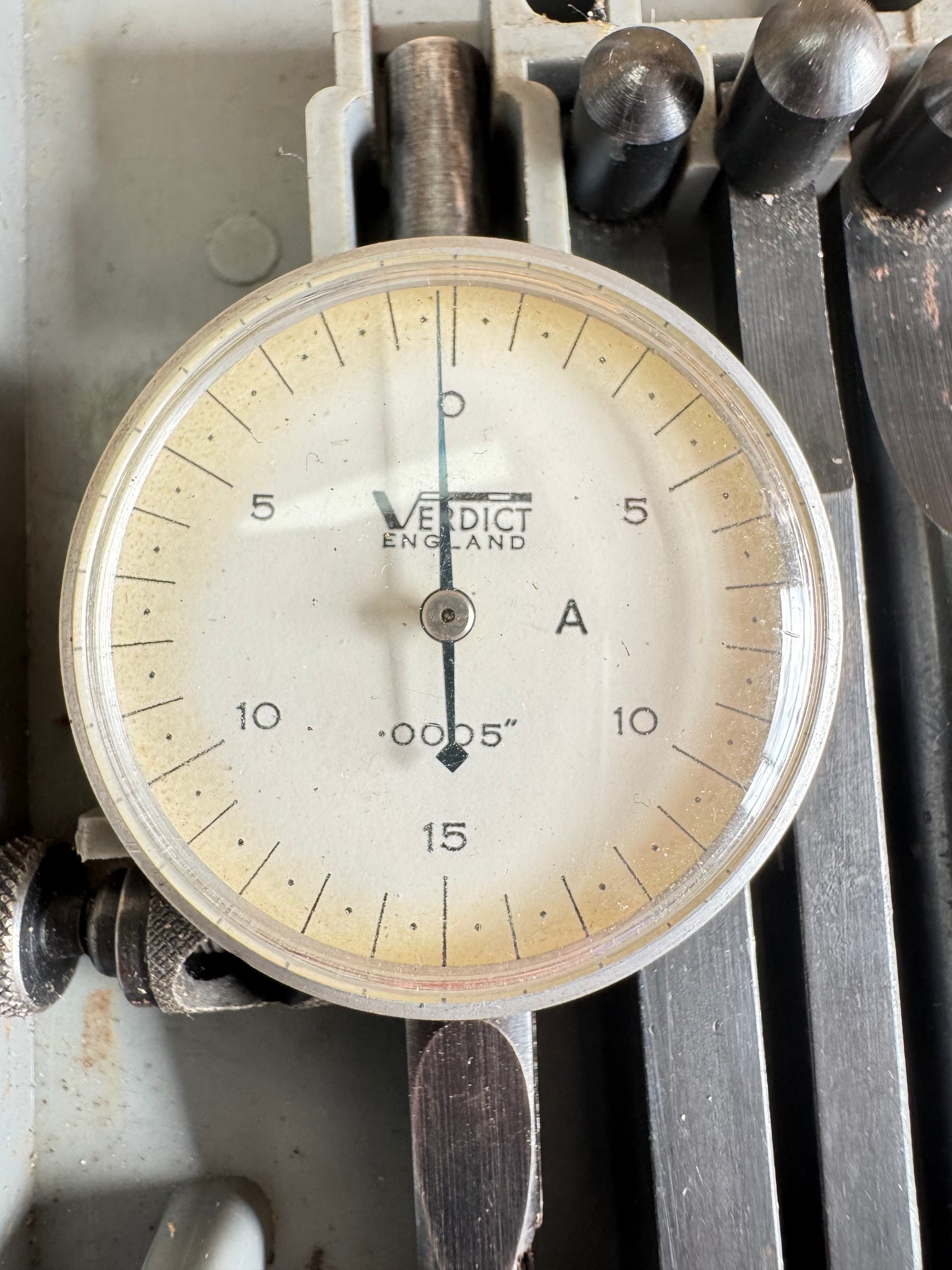 Verdict .0005” Dial Indicator Gauge