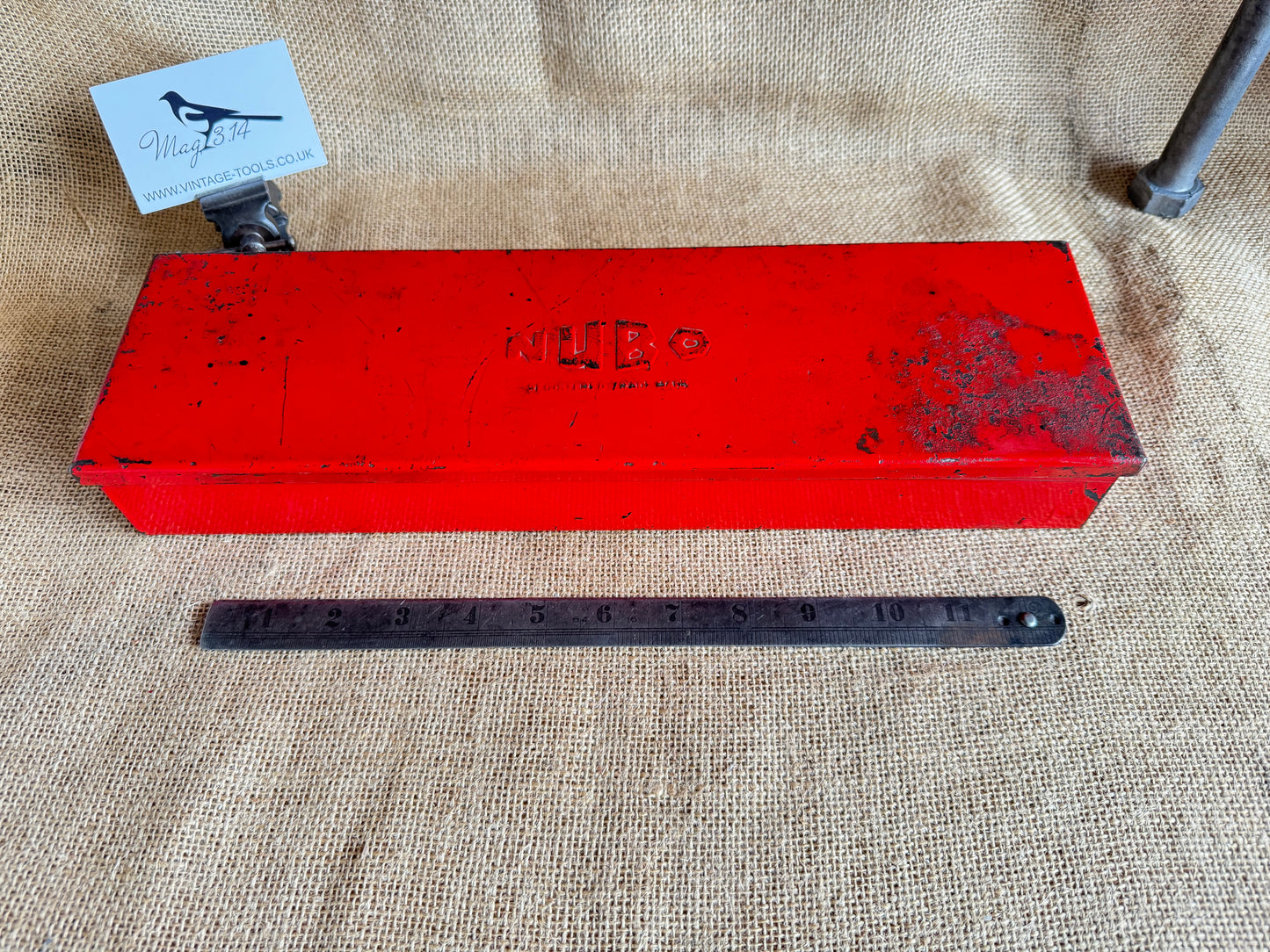 NUBO Red Metal Toolbox