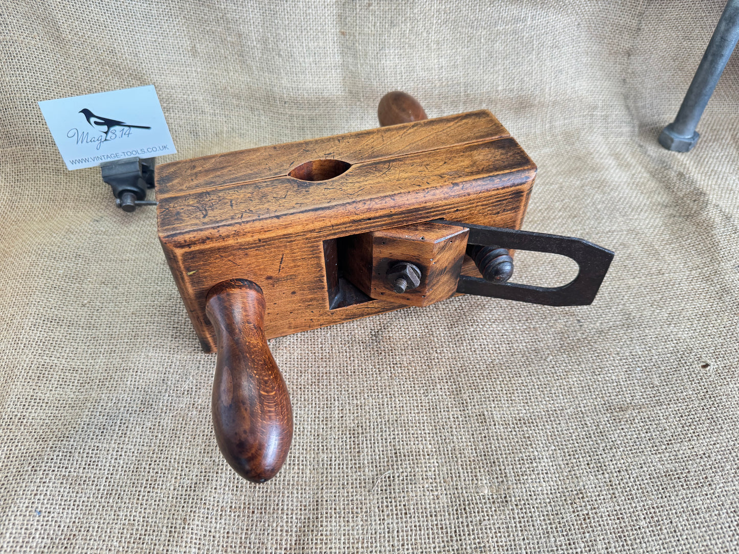 Very Rare Gleave of Manchester Twin Iron Stail Engine / Rounding Plane
