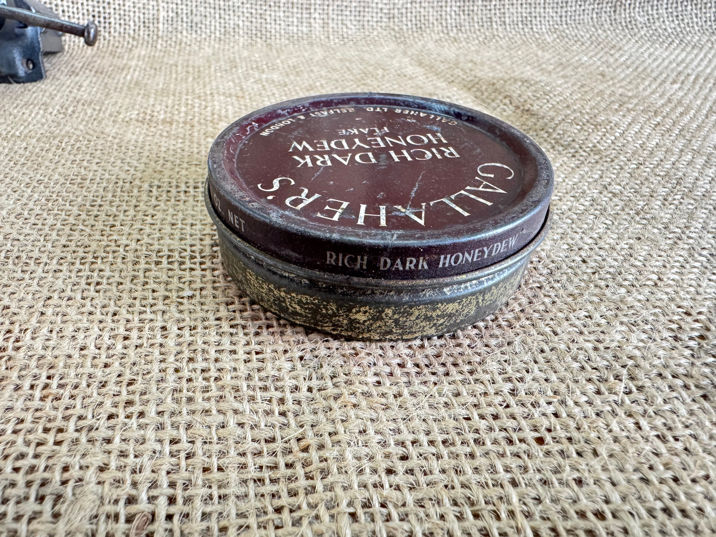 Gallahers Rich Honeydew Flake Tobacco Tin