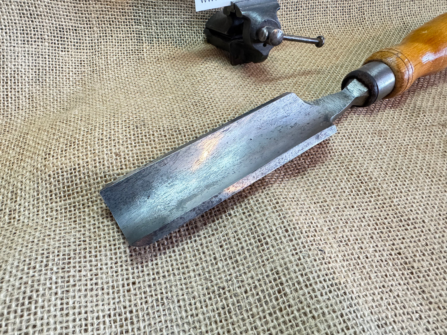 Vintage Wilkinson 1 1/4” Gouge Chisel with Military Broadarrow