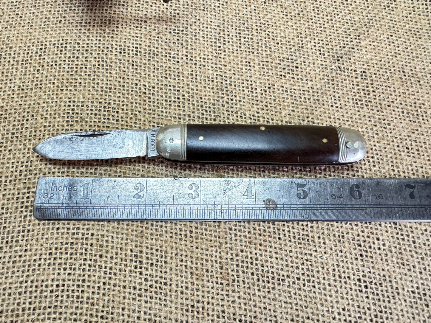 Vintage DRGM Pocket Knife