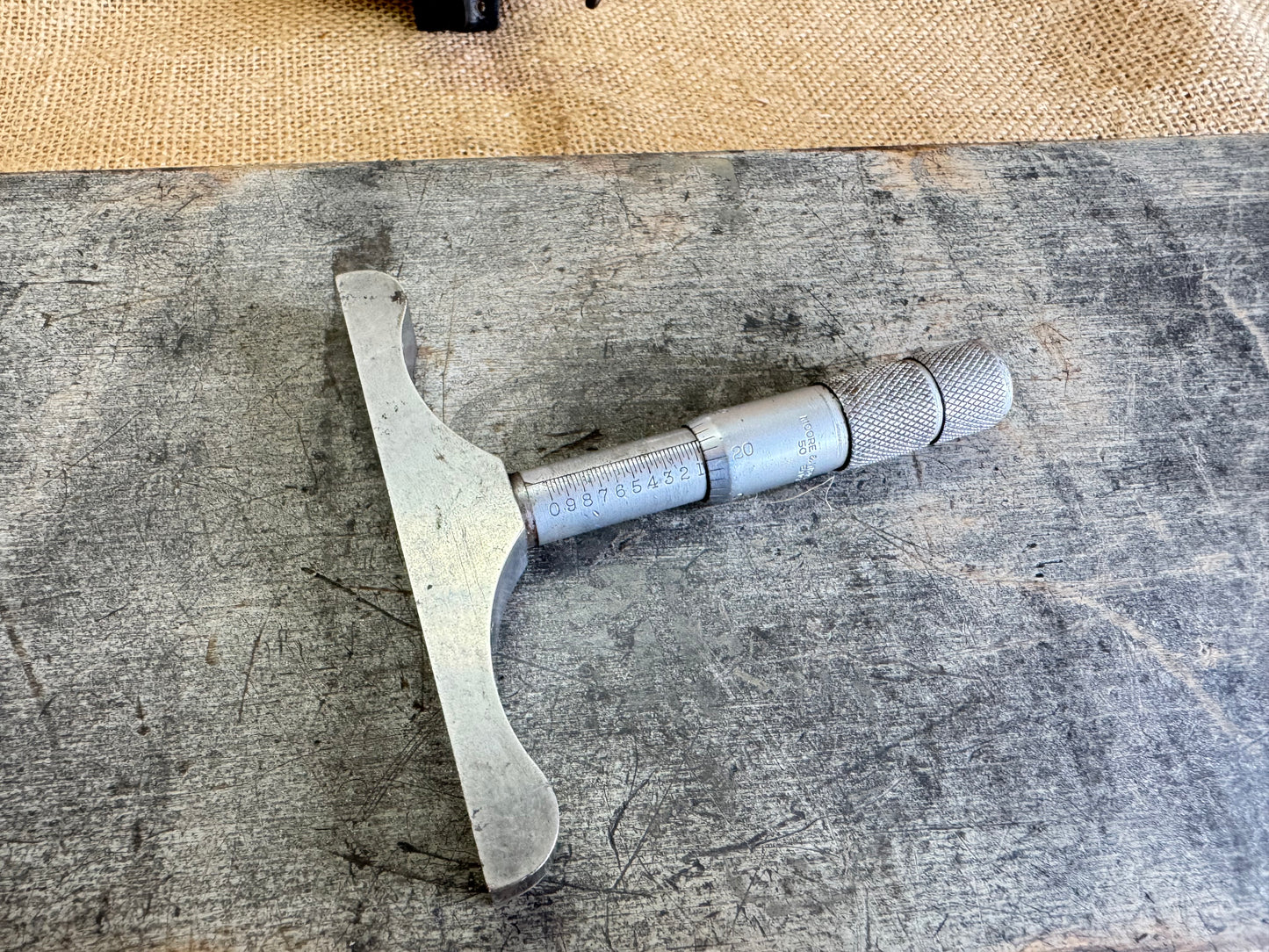 Moore & Wright Depth Gauge Micrometer Set 0-12”
