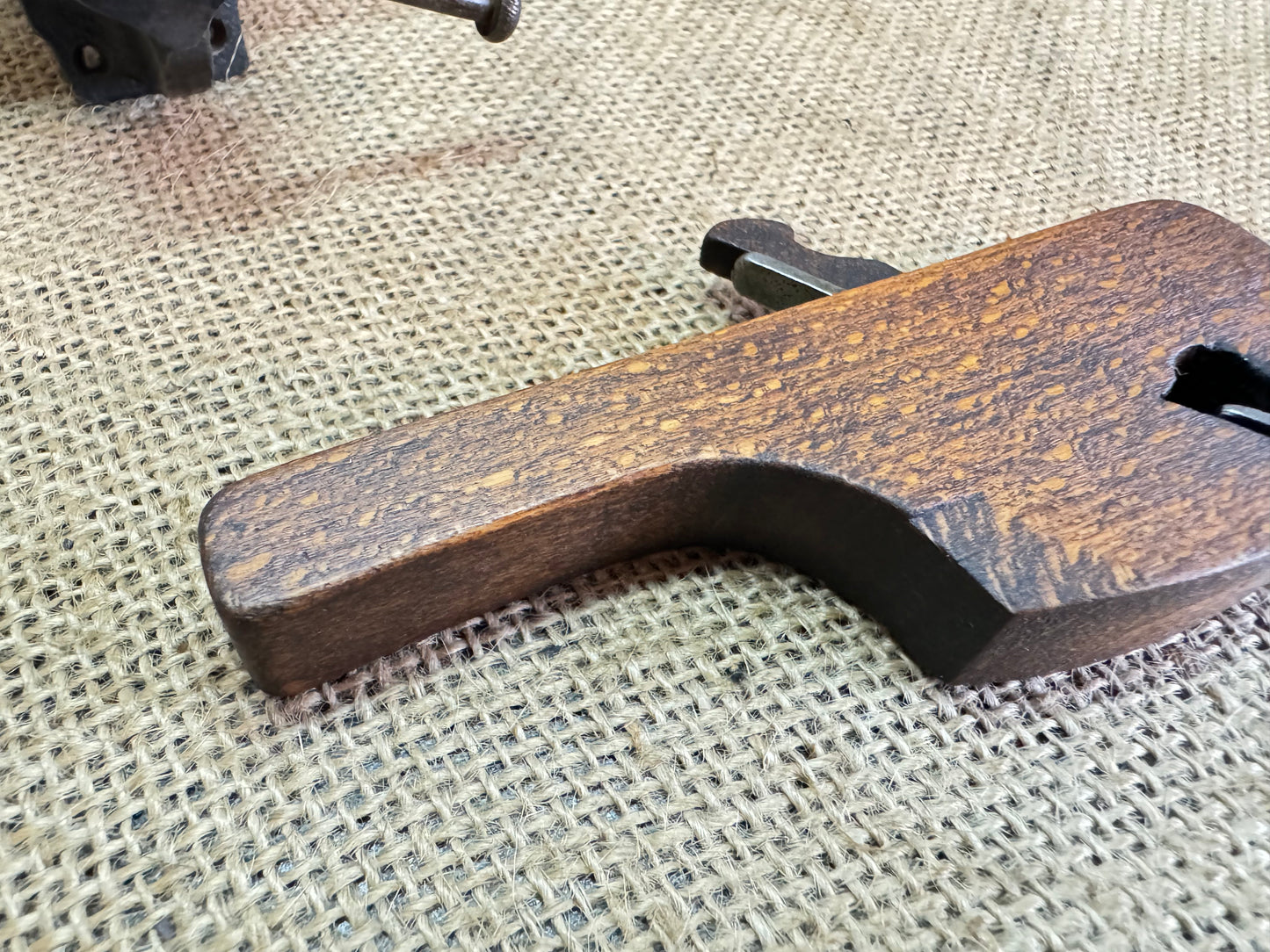 Beechwood Body Tailed Compass Rebate Wood Plane