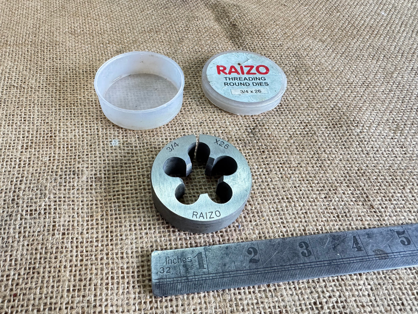 Raizo 3/4” x 26 TPI Die