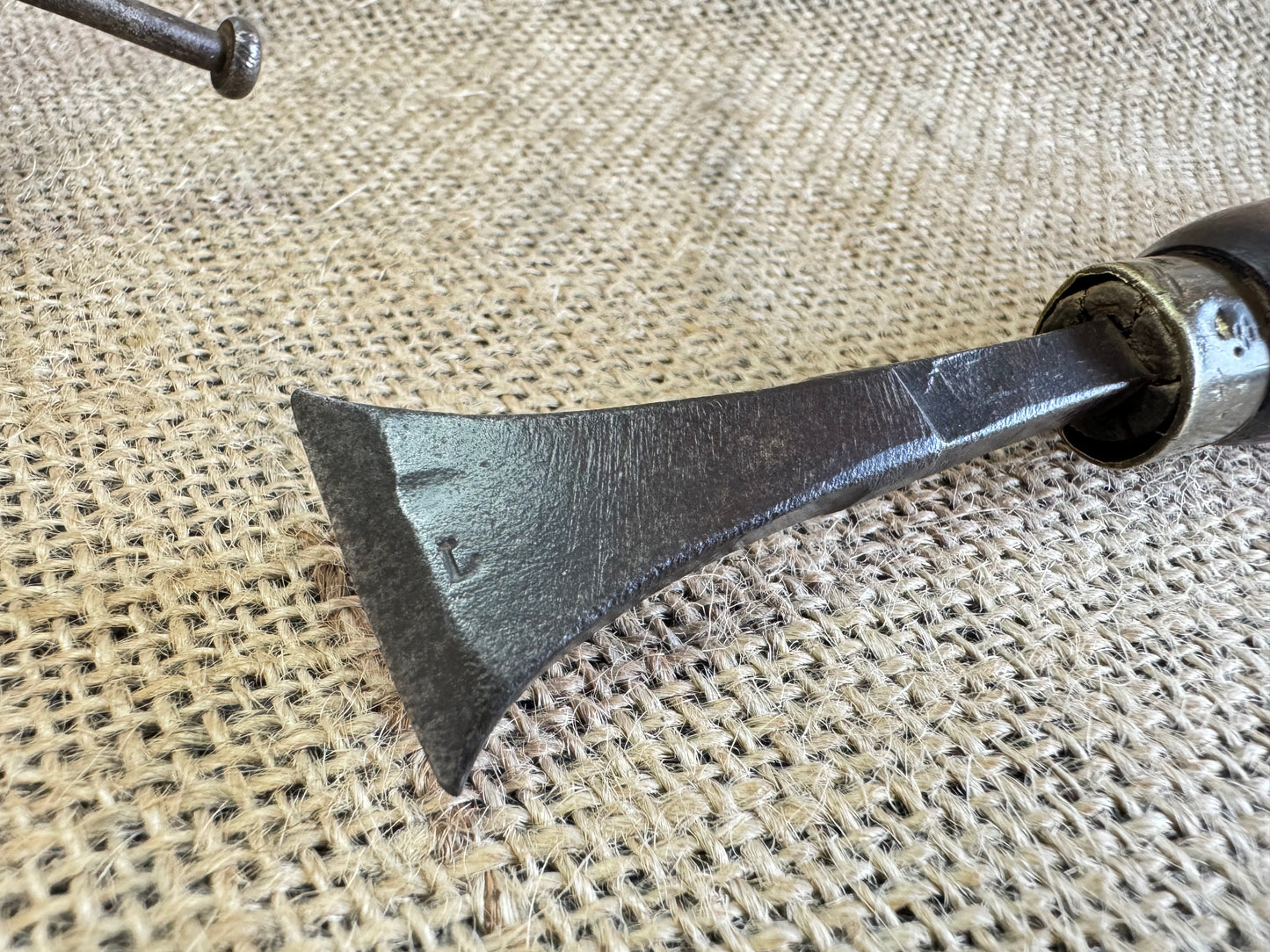 Vintage User Modified Woodturning Chisel