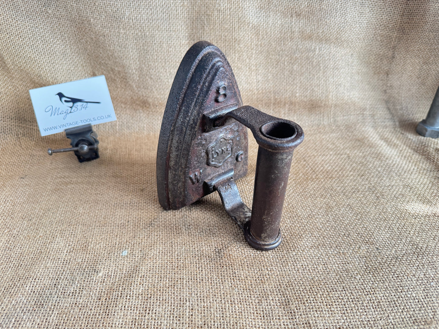 Vintage Cast Iron LYNC No 8 Flat Iron