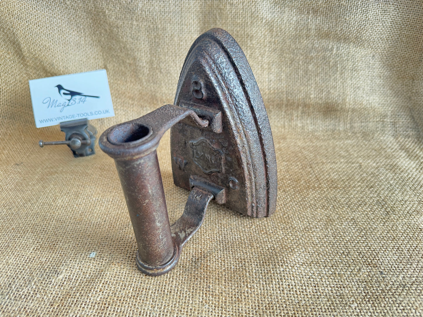 Vintage Cast Iron LYNC No 8 Flat Iron