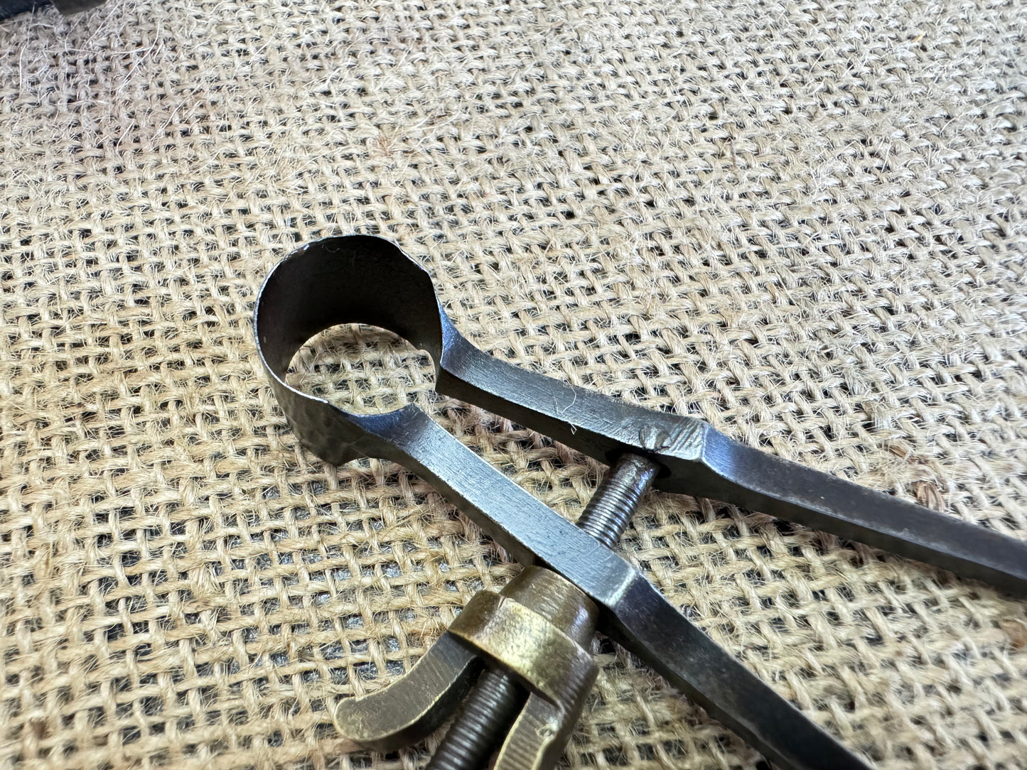 Antique 3 1/2” Engineers Compass Dividers with No Makers Mark