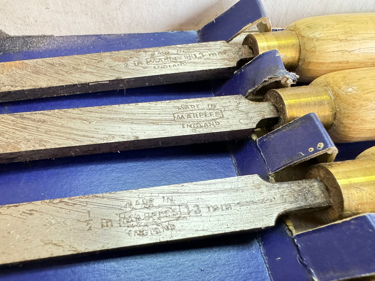 Marples 1001 Set of 6 Wood Turning Chisels