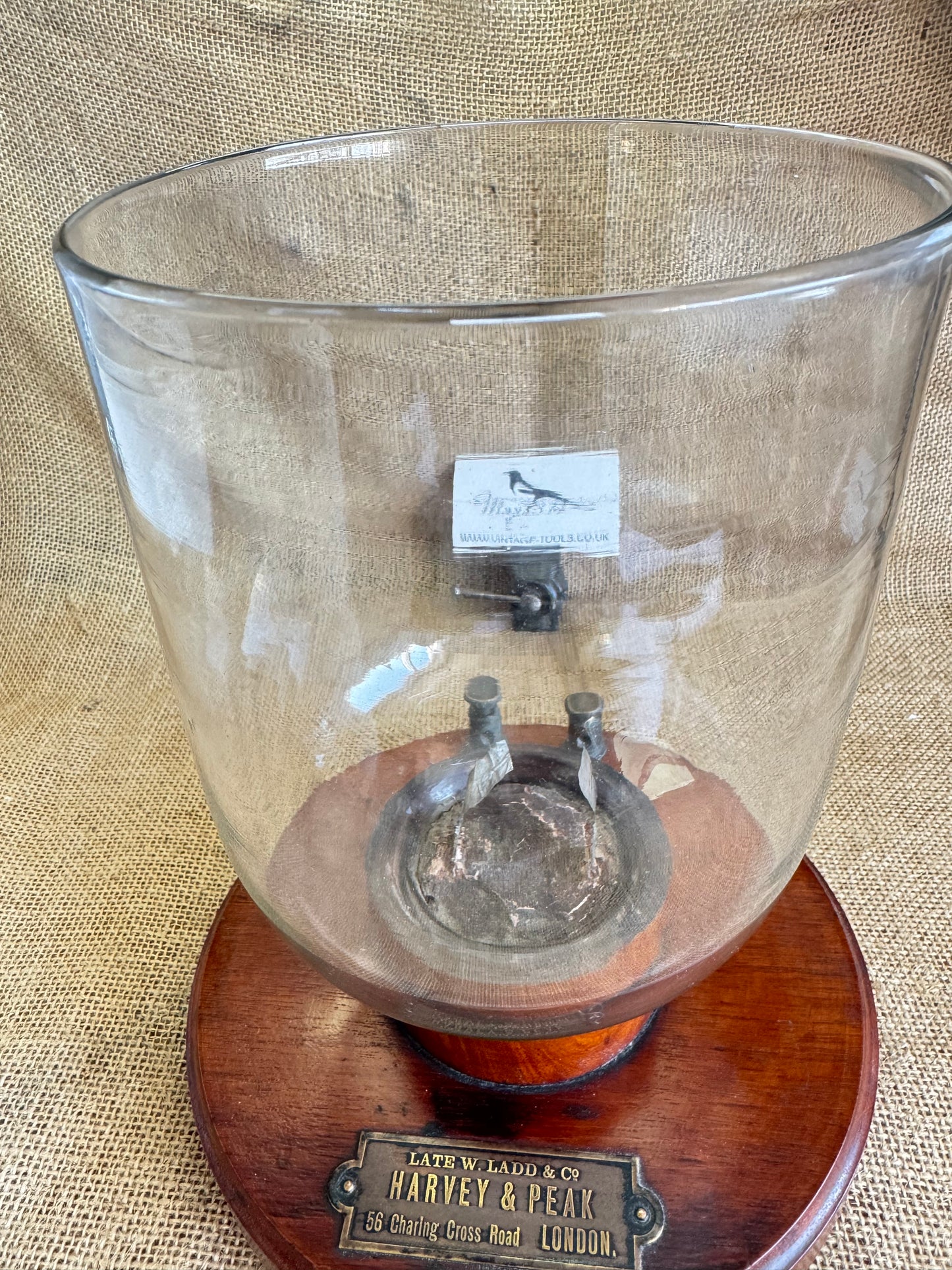Water Electrolosis Apparatus by Late W. Ladd & Co