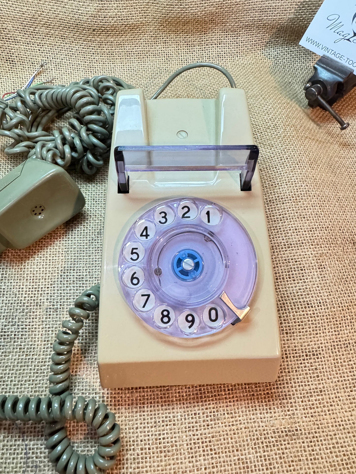 Vintage BT Trimphone 722F Rotary Telephone