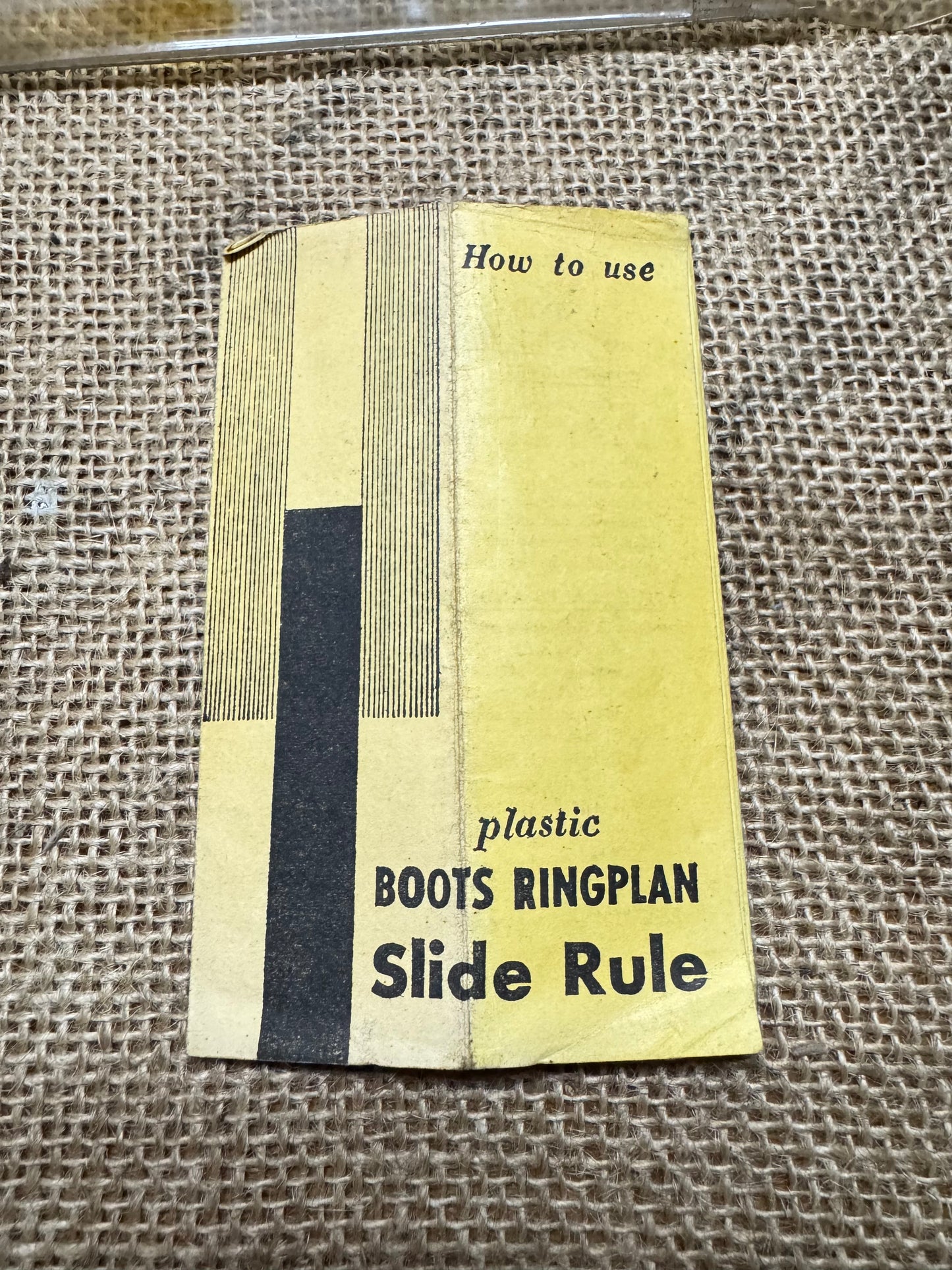 Boots Ringplan Sliderule