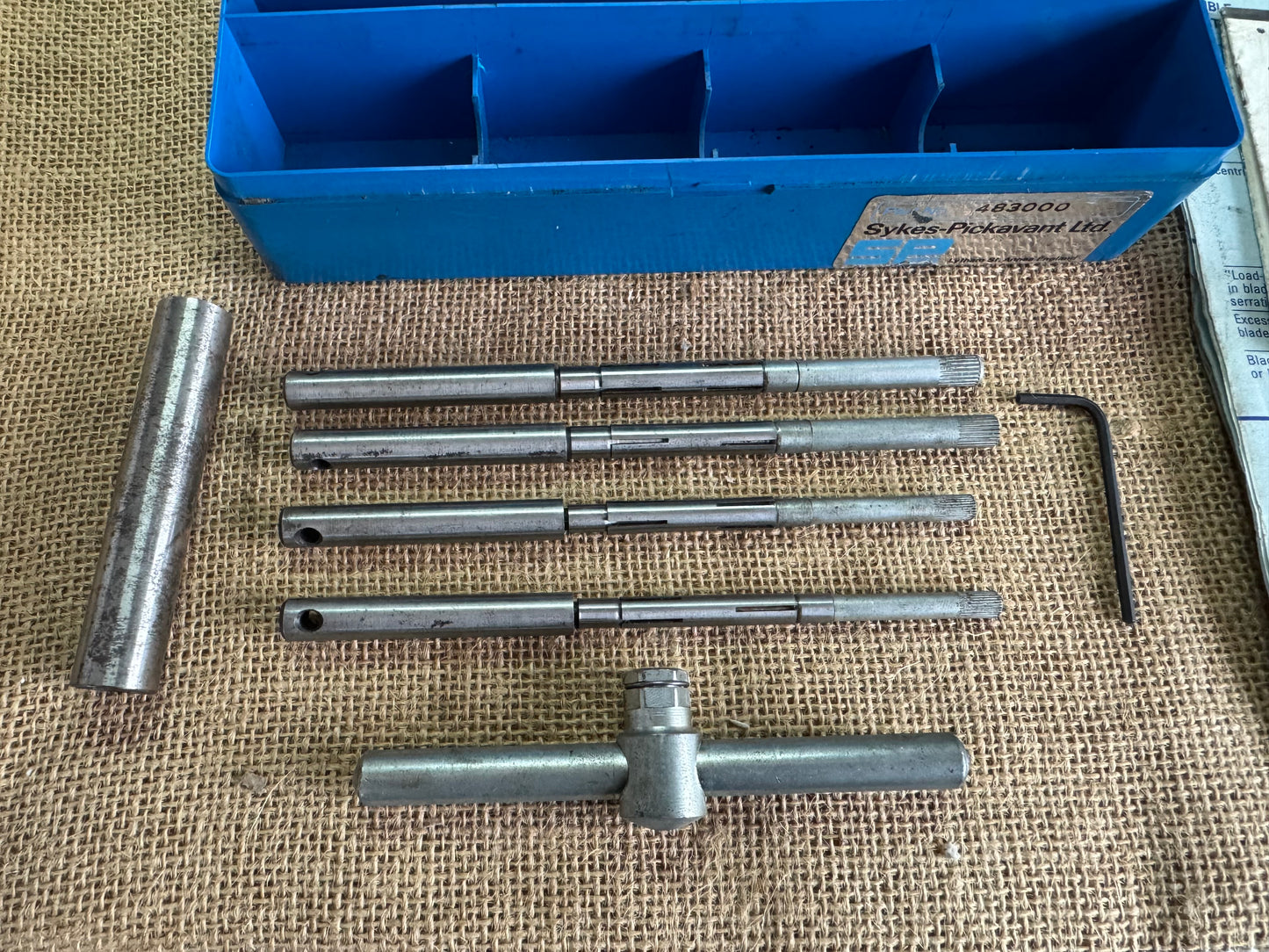 Sykes-Pickavant 483000 Adjustable Valve Seat Cutter Set