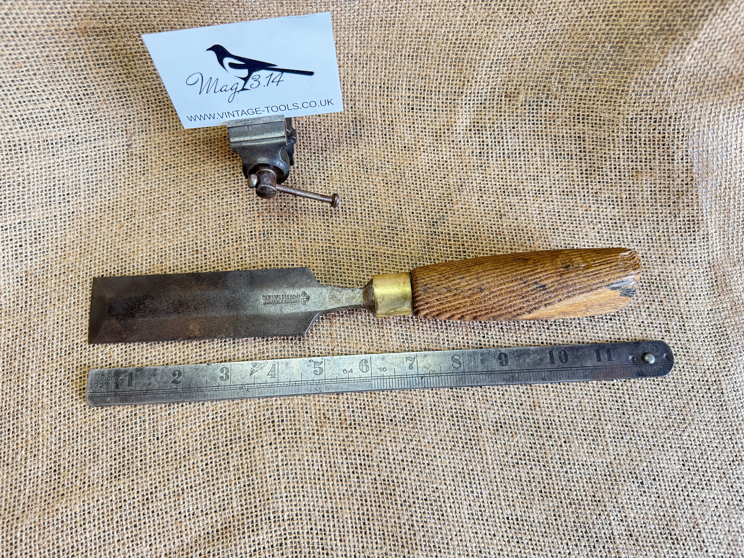 WM Marples Shamrock 1.5” Bevel Edge Firmer Chisel