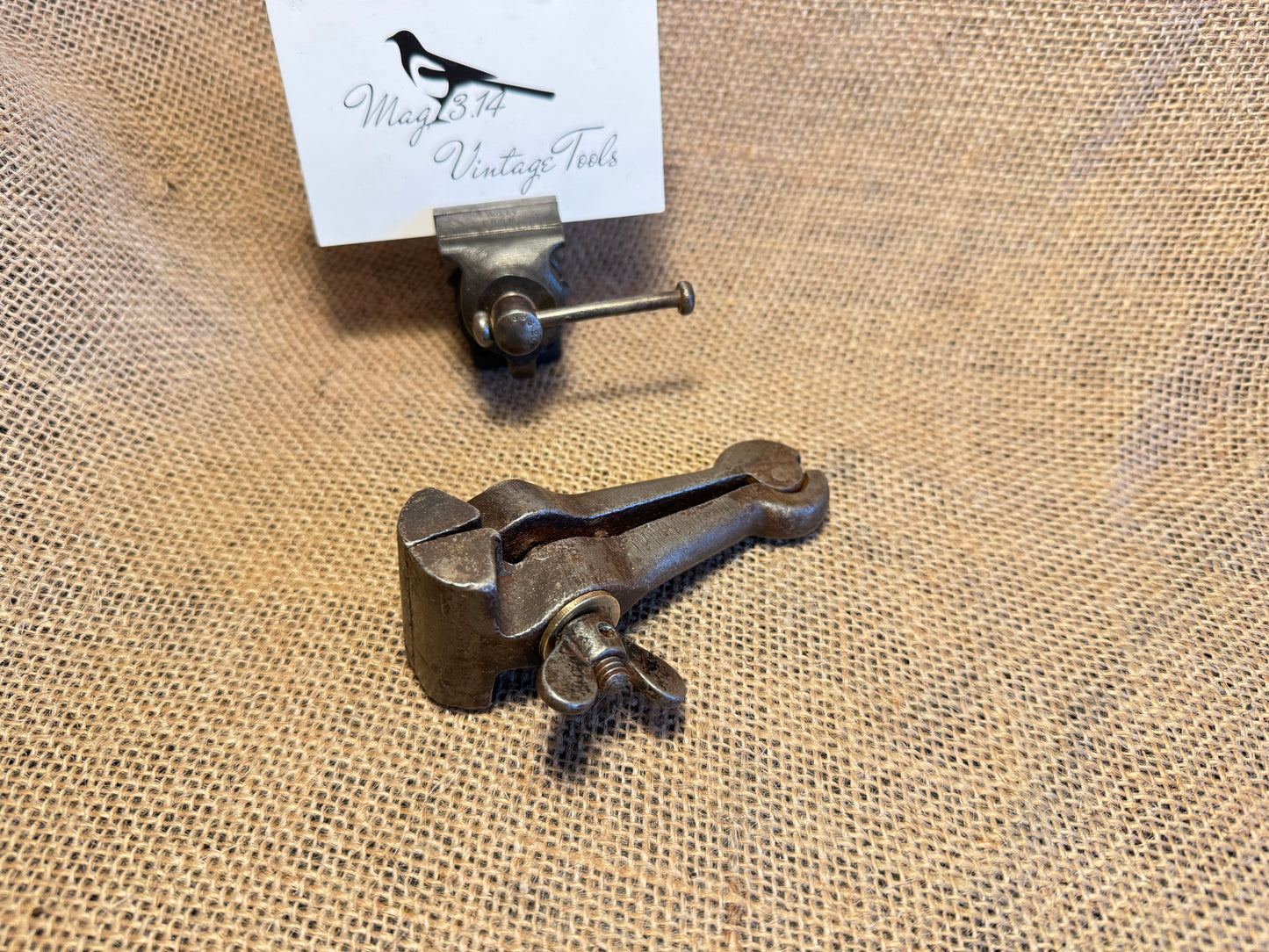 Antique Jewellers 1 1/2” Hand Vise / Clamp