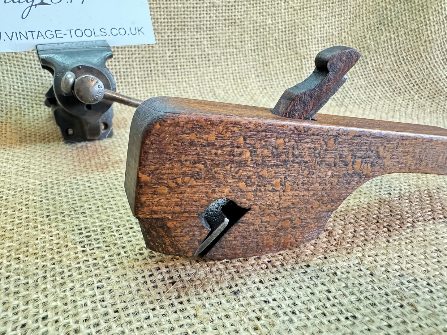 Beechwood Body Tailed Compass Rebate Wood Plane