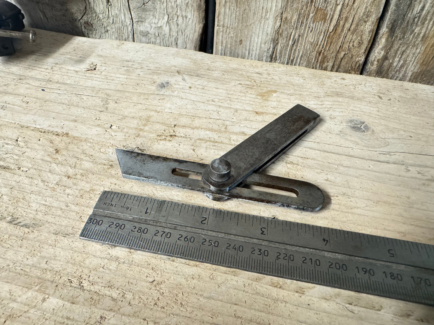 Apprentice Made Steel Engineers 4” Sliding Bevel