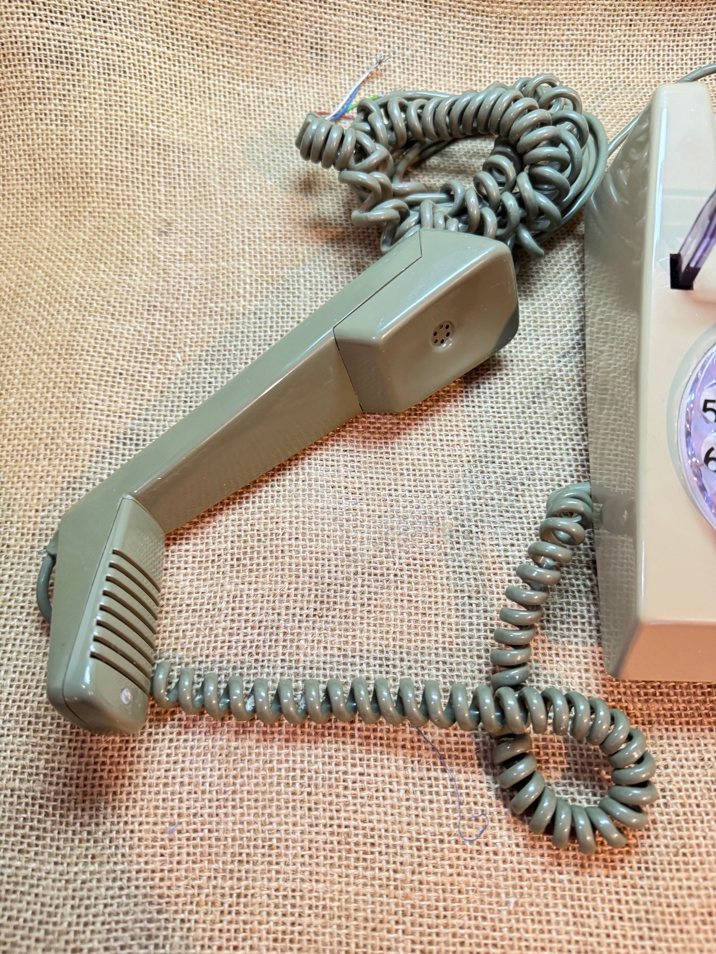 Vintage BT Trimphone 722F Rotary Telephone