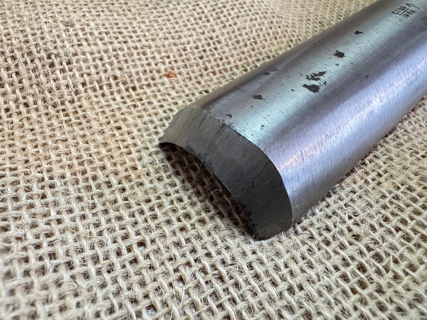 Vintage Wilkinson 1 1/4” Gouge Chisel with Military Broadarrow