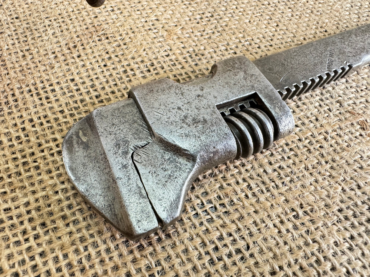 Vintage 6” Adjustable Wrench No 5