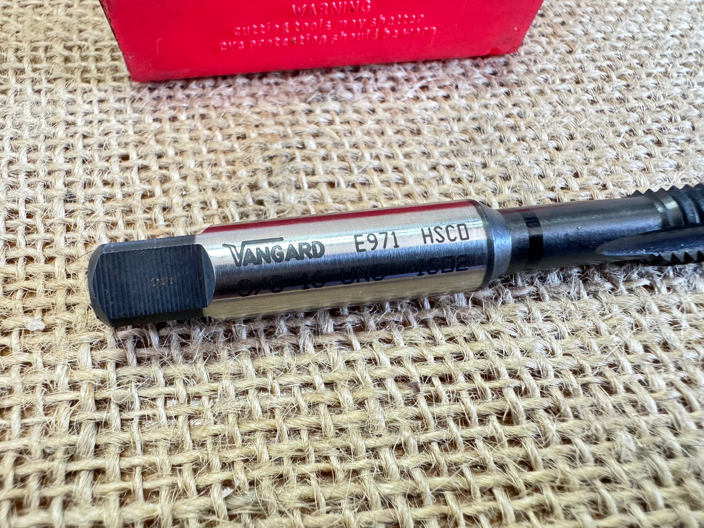 Dormer Vanguard 3/8 16 UNC Black Tap