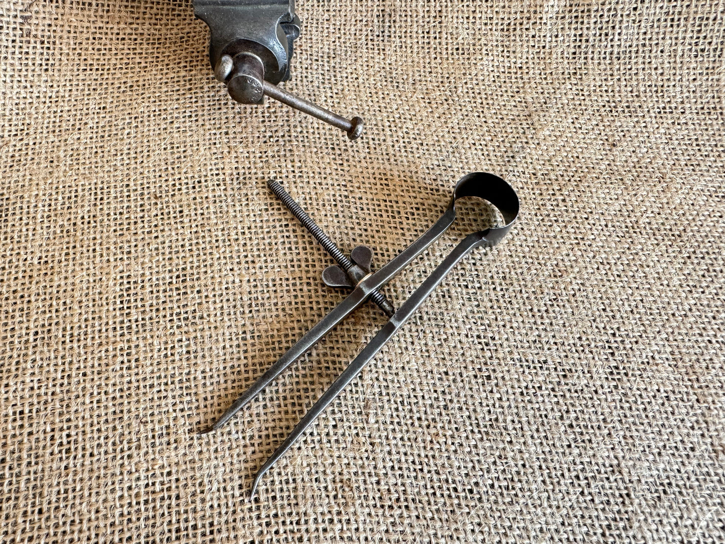 Antique Thewlis & Co Spring Internal Compass Dividers