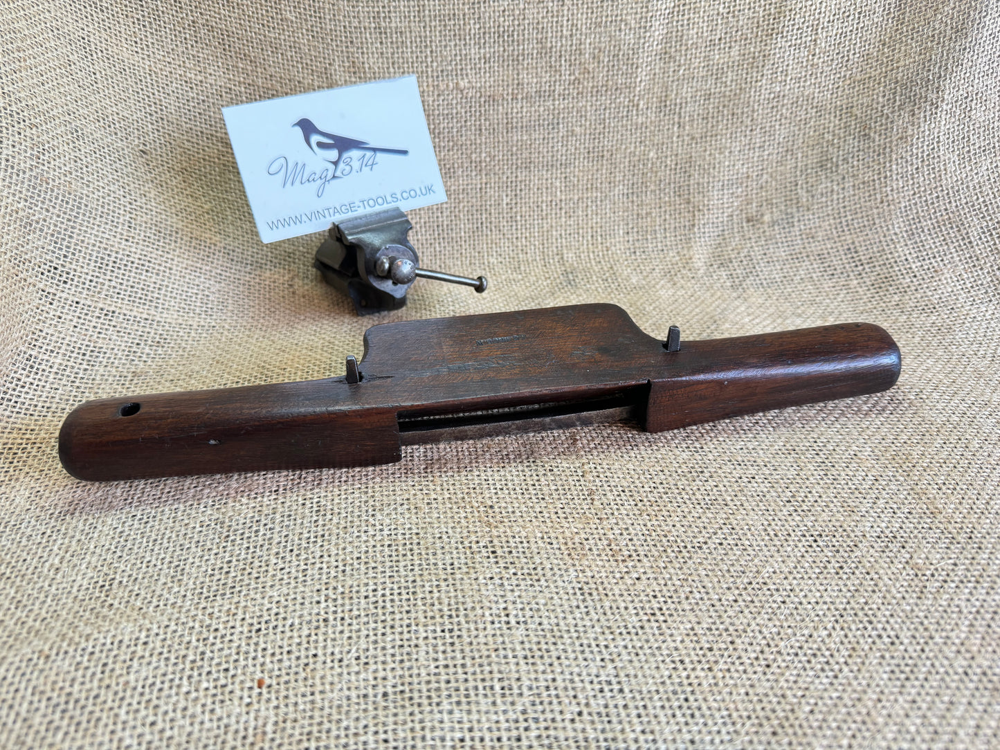 Vintage Wooden Body Spoke Shave 3.5” Iron