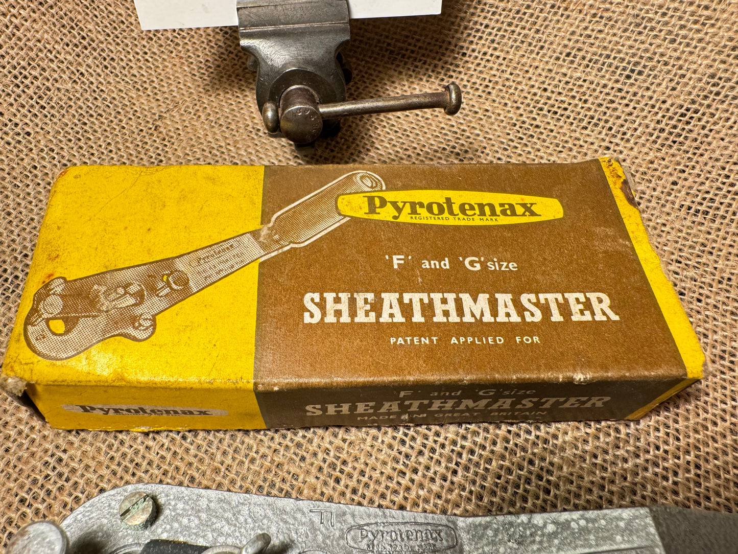 Vintage Pyrotenax F and G Sheathmaster cable stripper