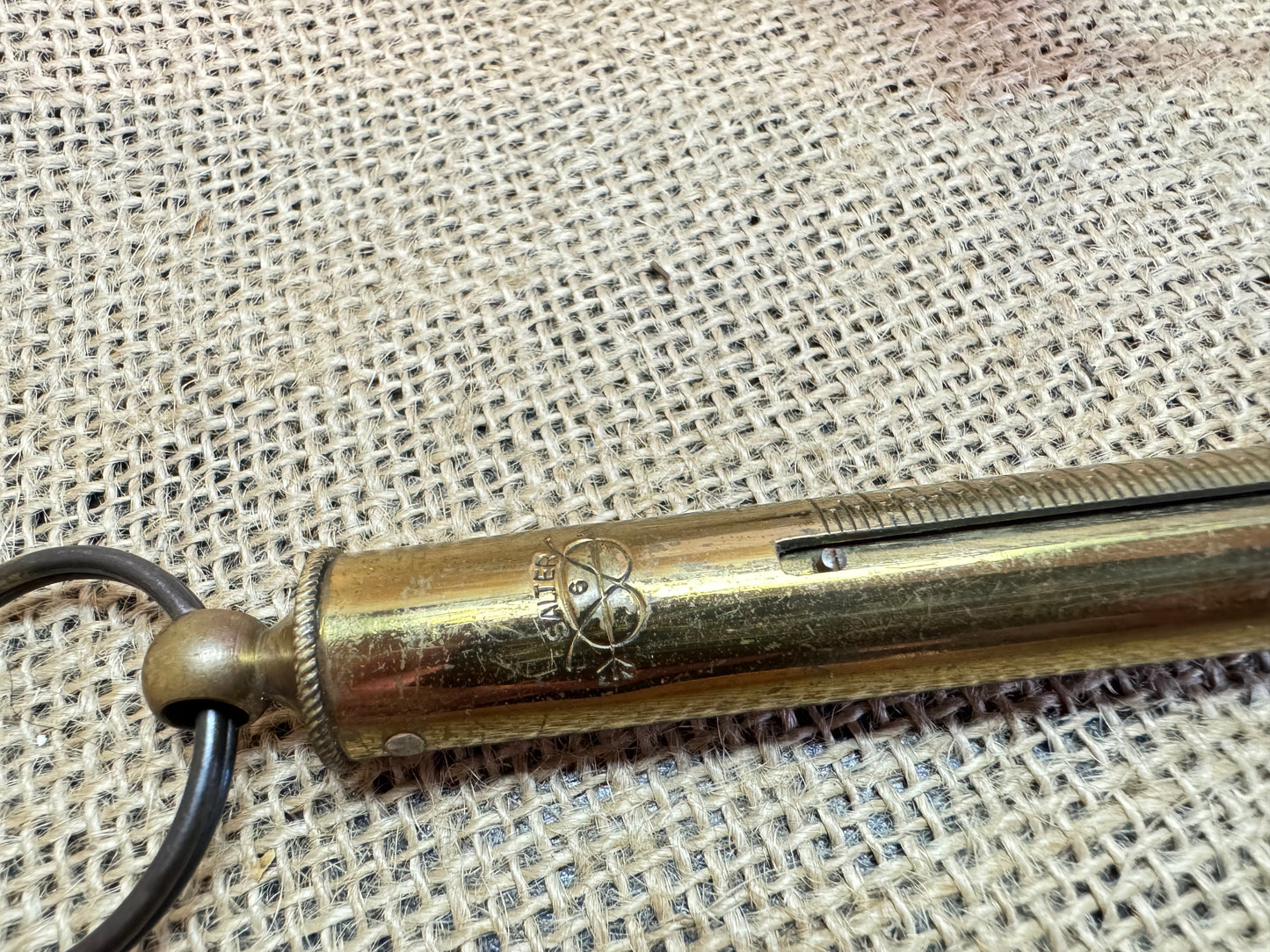 Salters Troy 50 Oz Jewellers Tube Spring Balance