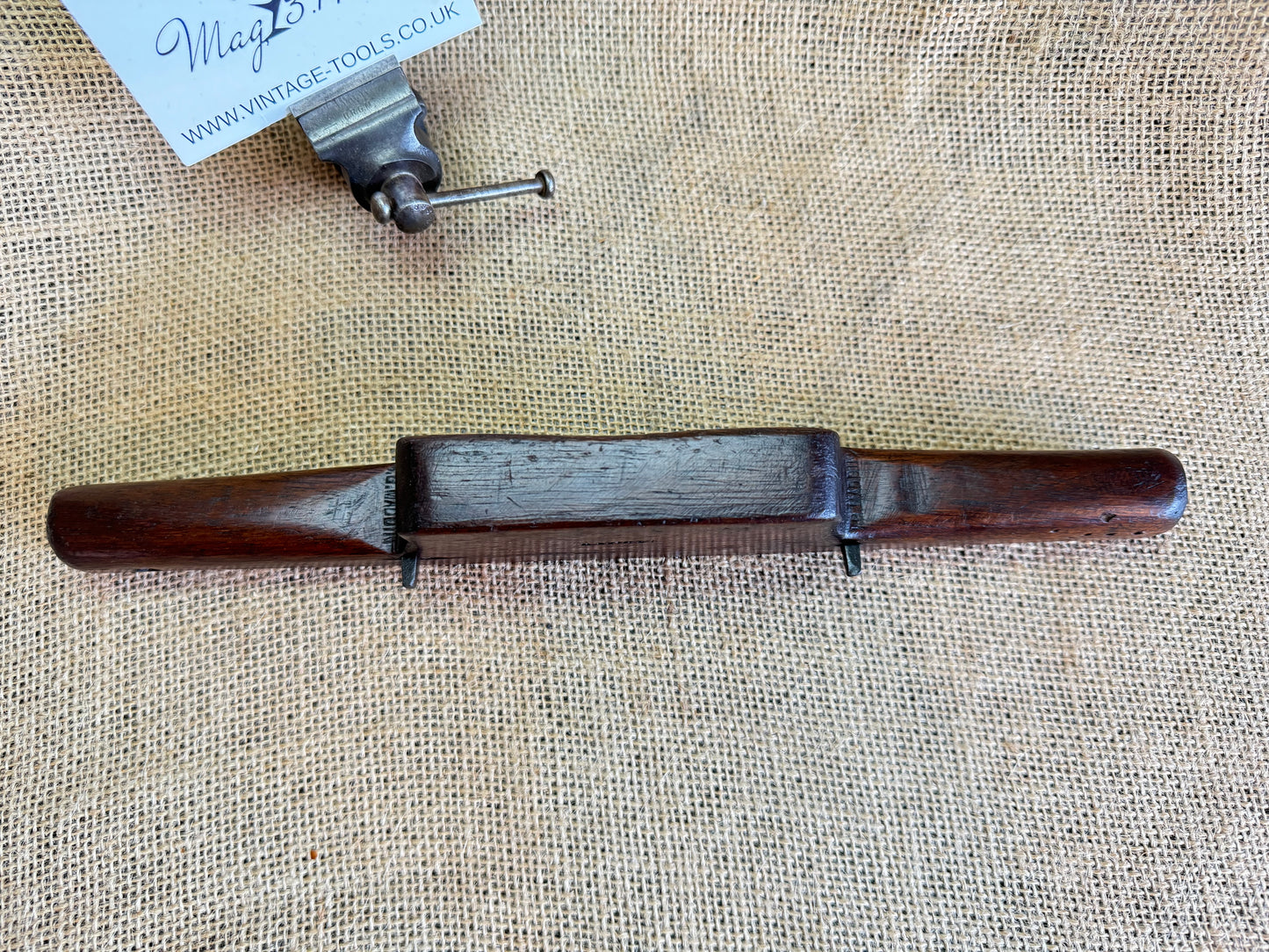 Vintage Wooden Body Spoke Shave 3.5” Iron