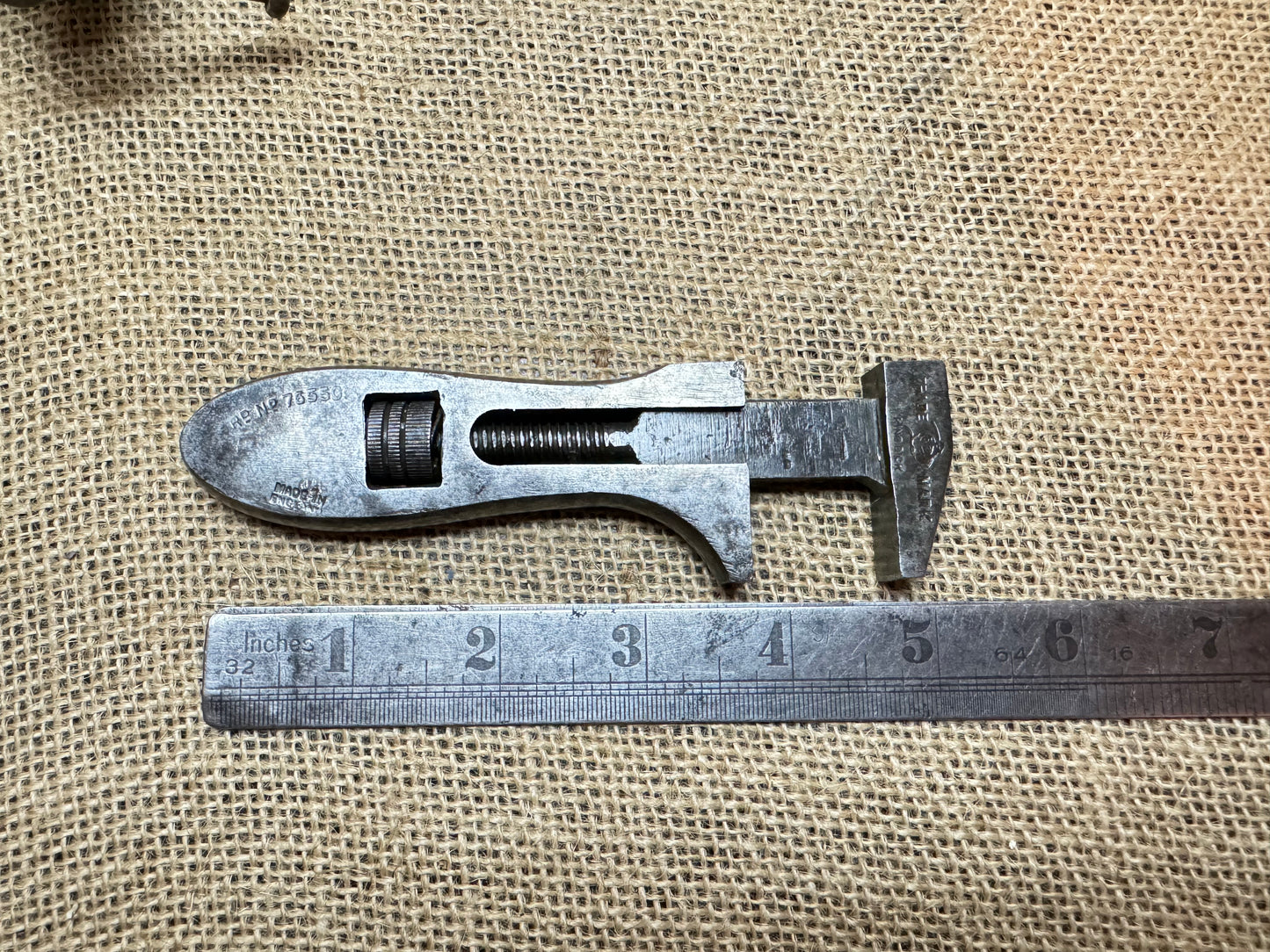 King Dick No 765509 4” Adjustable Wrench