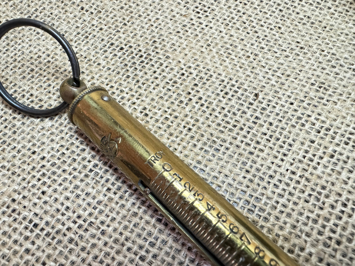 Salters Troy 50 Oz Jewellers Tube Spring Balance