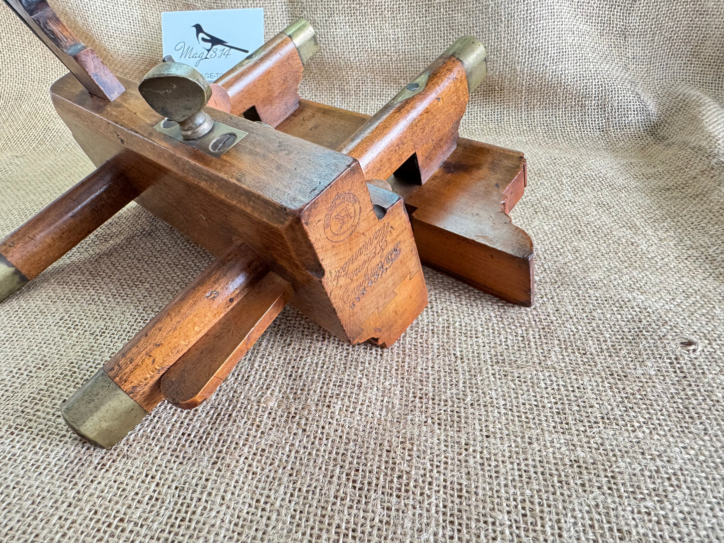 Rare Antique D Kimberley & Sons Sash Filister Plane