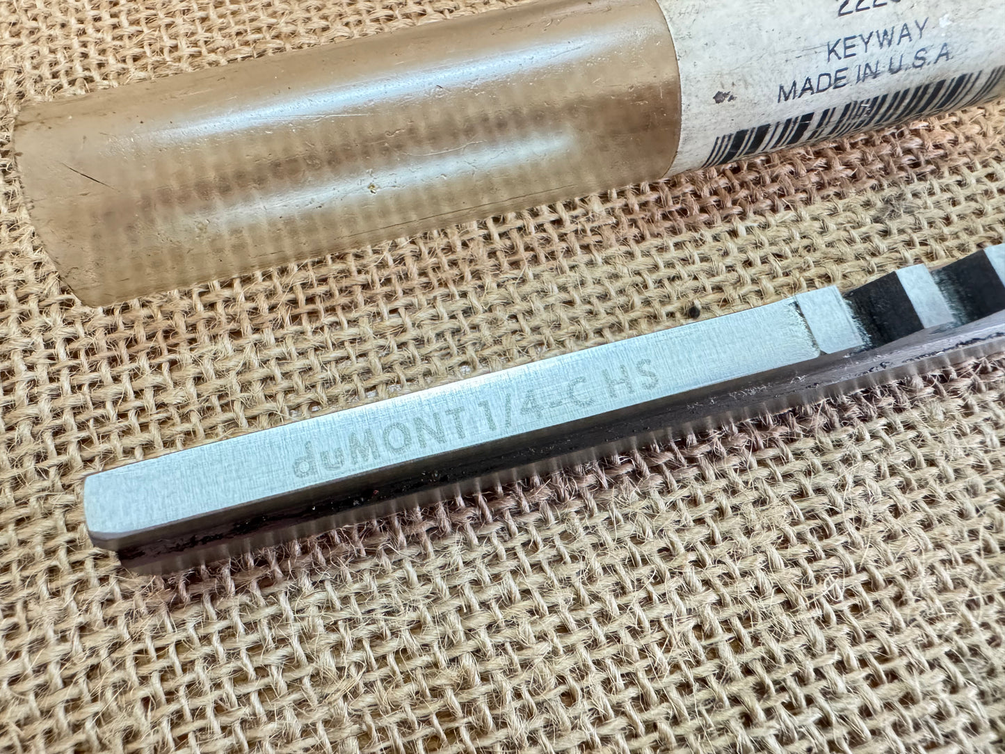duMont 1/4 C 22209 Keyway Broach