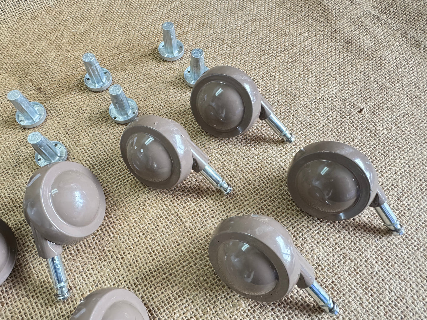 8 x Kenrick Shepherd 50mm Ball Castors