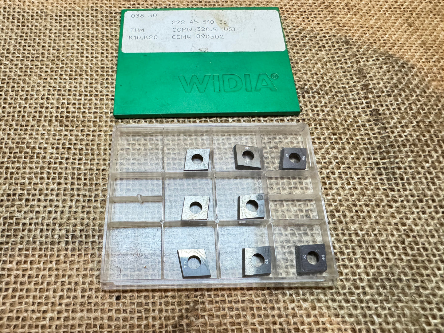 Widia THM CCMW 090302 Carbide Inserts x 8