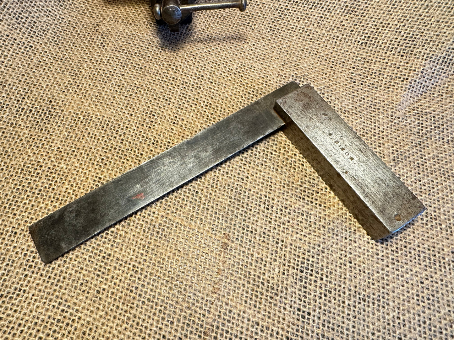 Vintage G Dixon 6.5” Engineers Square 1931