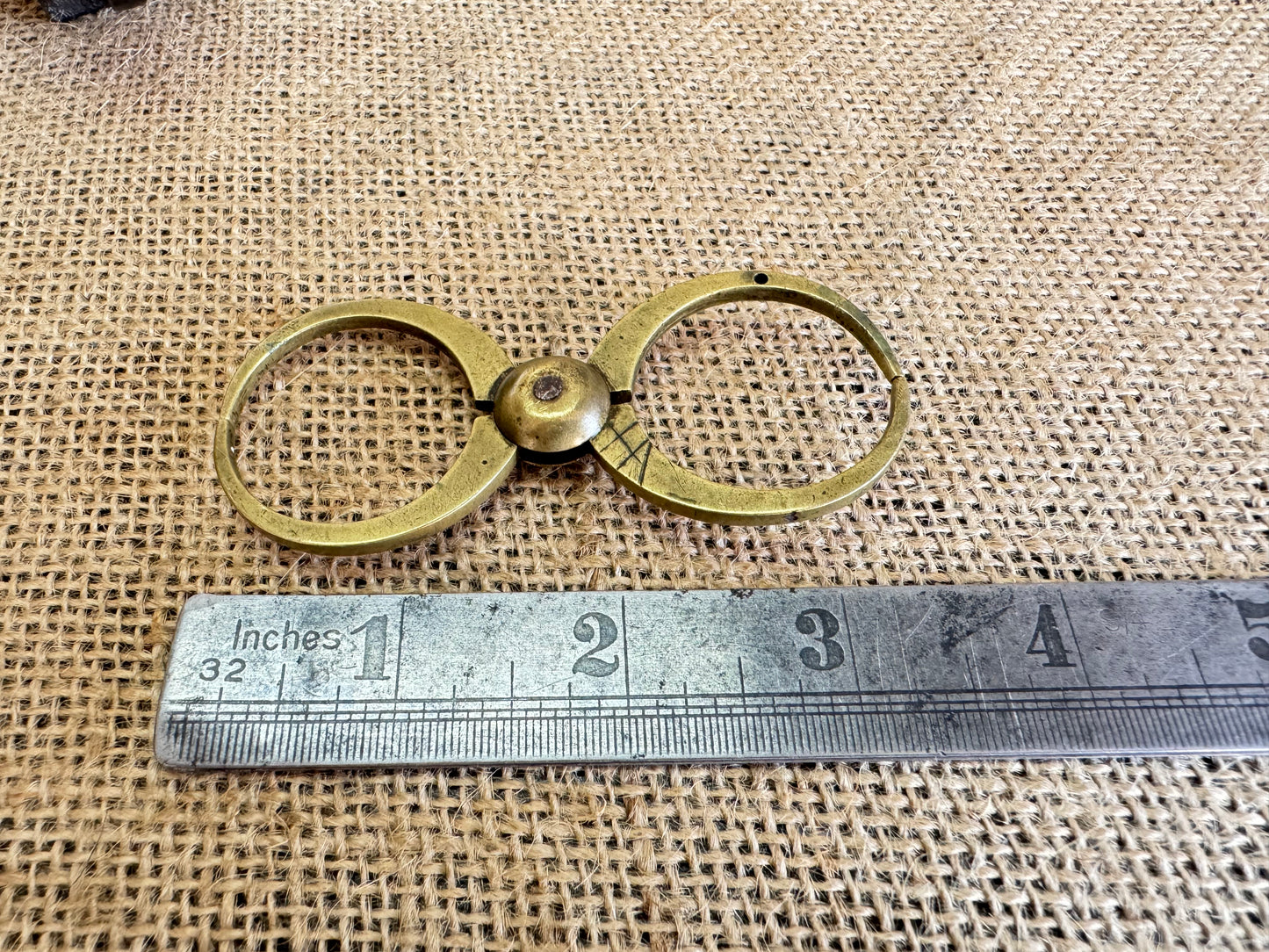 Vintage Brass Watchmakers Truing Calipers