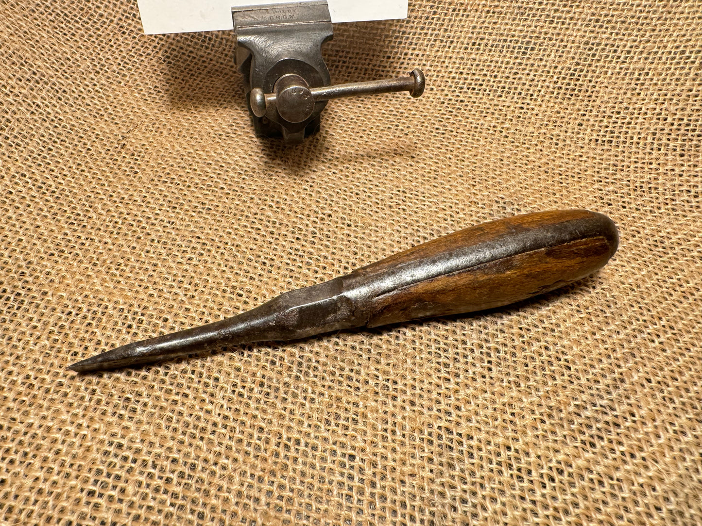 6” Vintage Perfect Pattern Handle Screwdriver / Turnscrew