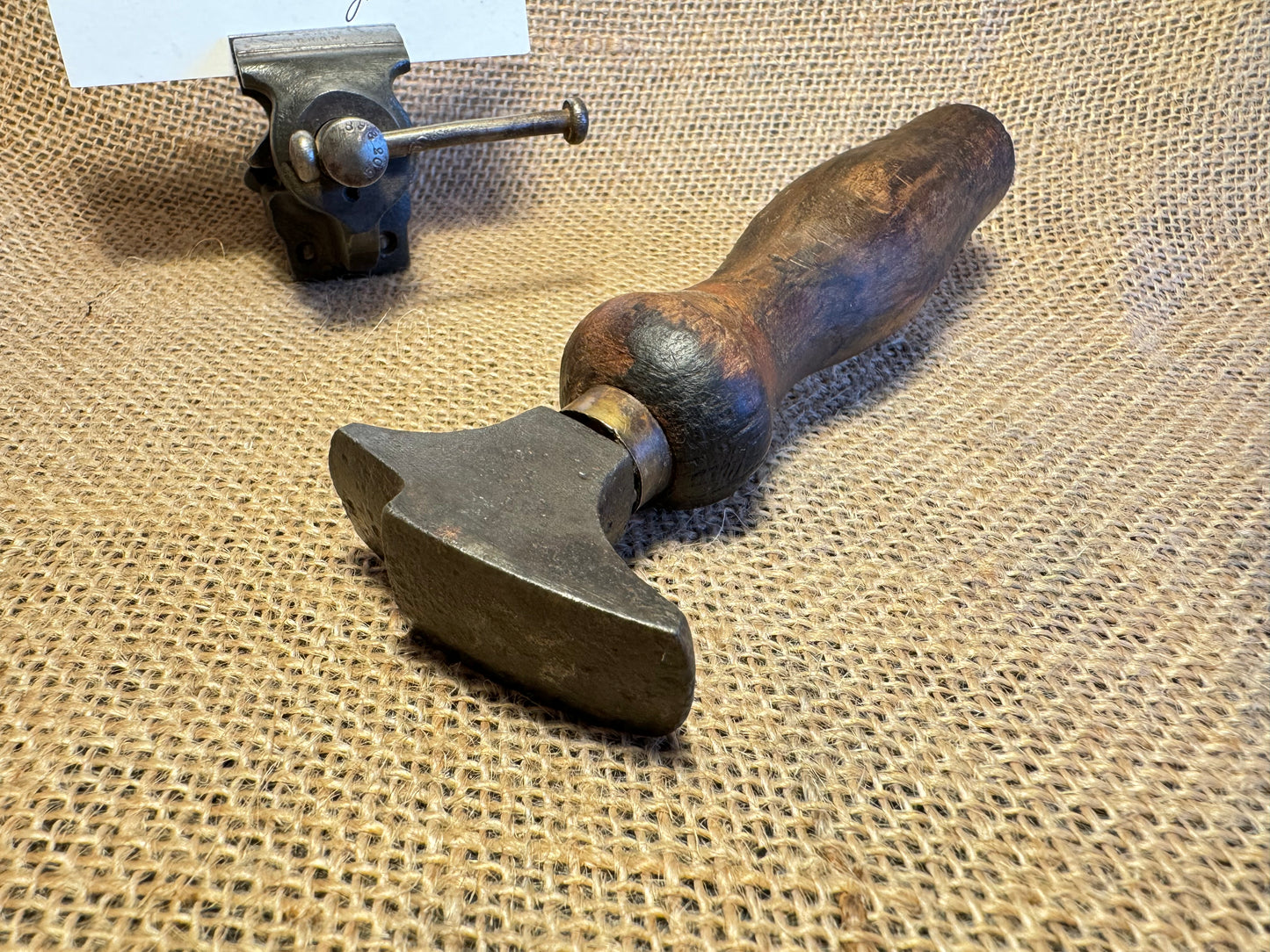 Vintage Leather Workers Smoothing Iron