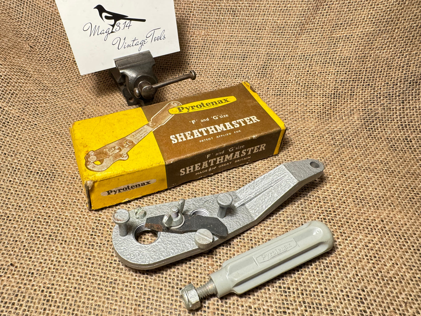 Vintage Pyrotenax F and G Sheathmaster cable stripper