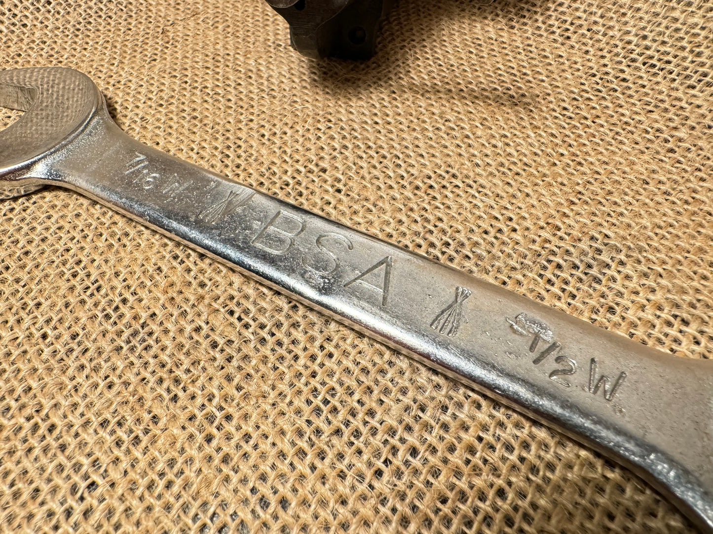 BSA Motorcycles 7/16” & 1/2” Open Combination Spanner