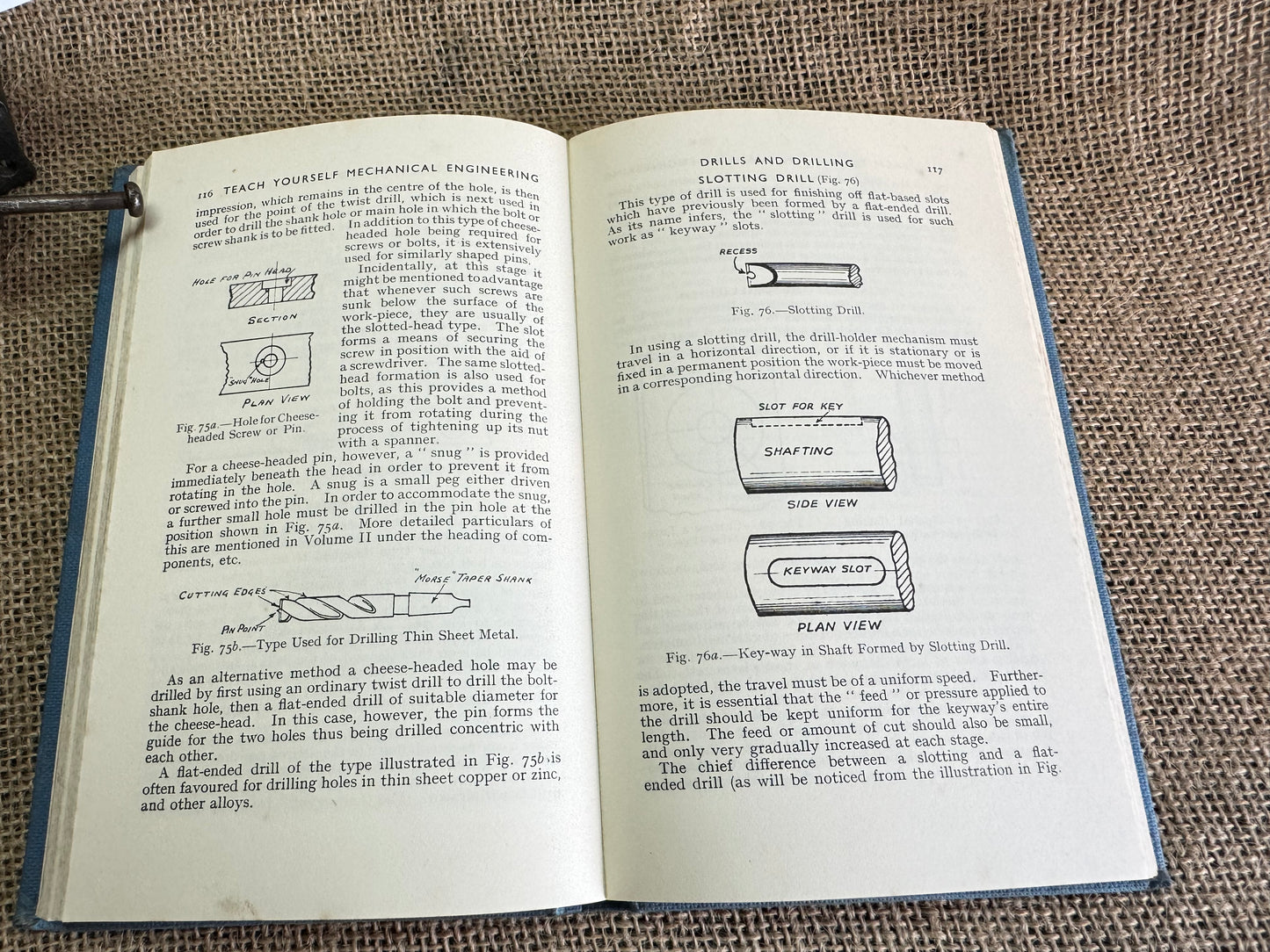 1958 Teach Yourself Mechanical Engineering Volume 1 Hand Tools