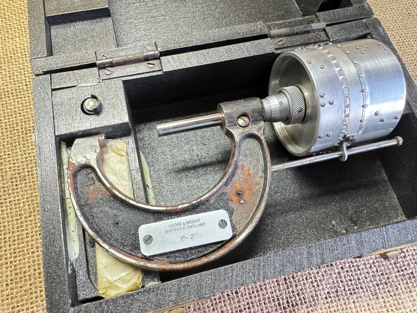 Moore & Wright B96/62 Braille Micrometer