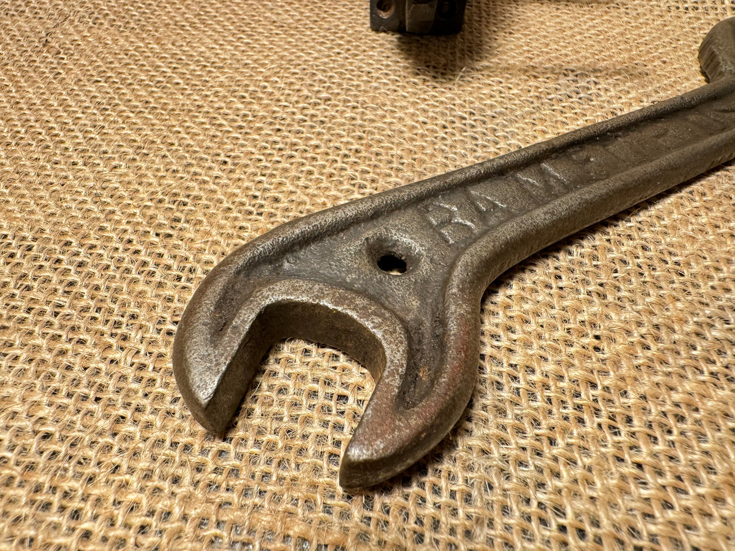 Henry Bamford Agricultural Equipment Cast Iron Wrench No 6 Spanner