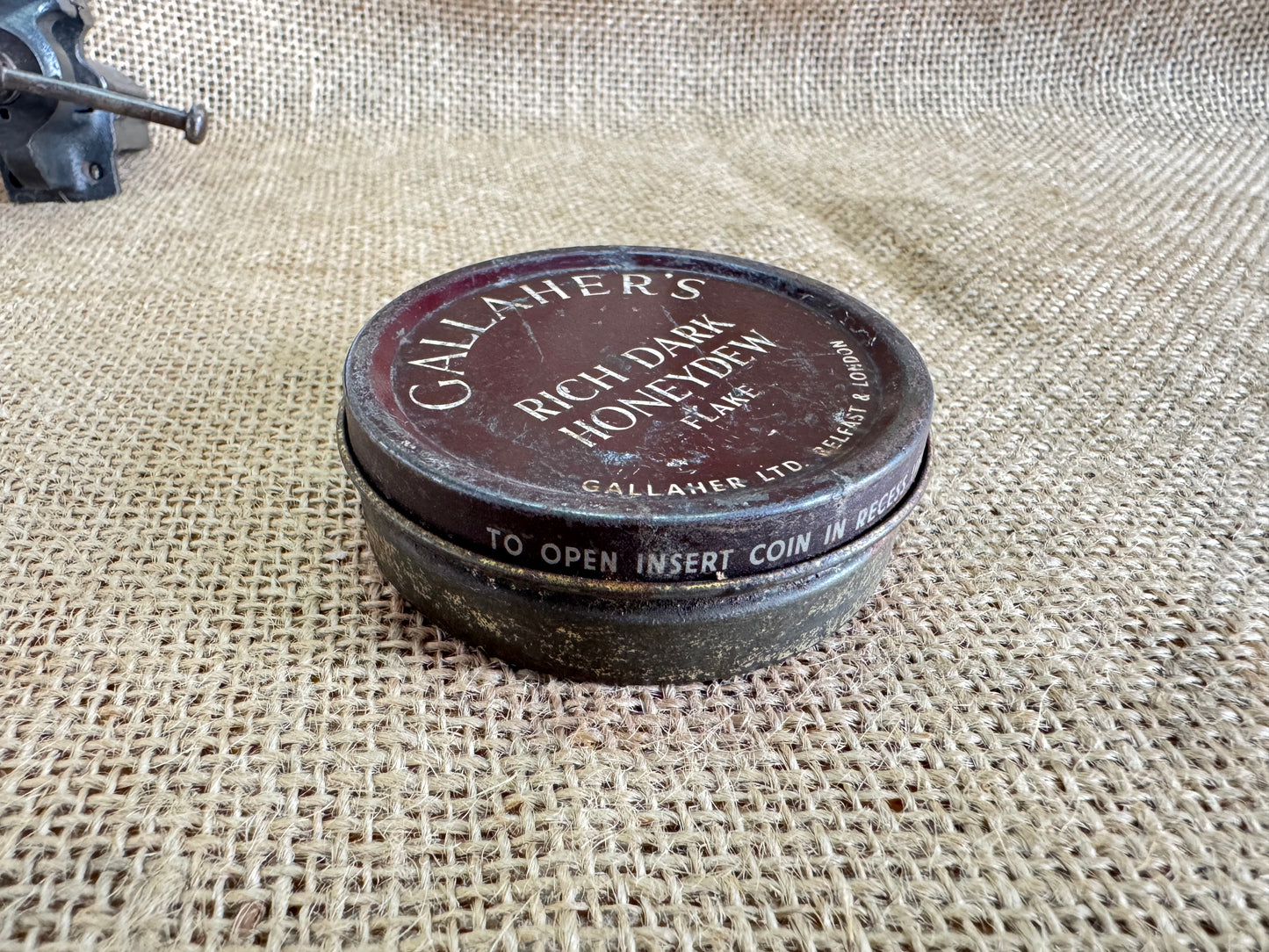 Gallahers Rich Honeydew Flake Tobacco Tin