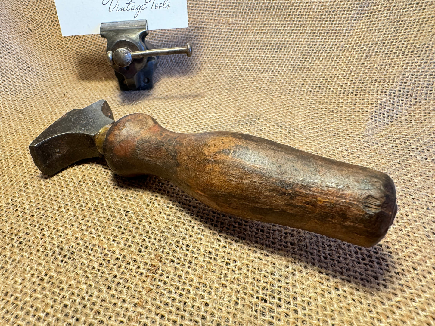 Vintage Leather Workers Smoothing Iron